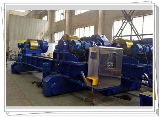 SWL 600T Zmotoryzowany podróżny rotator spawalniczy z hydraulicznym zbiornikiem jałowym Dia 10M