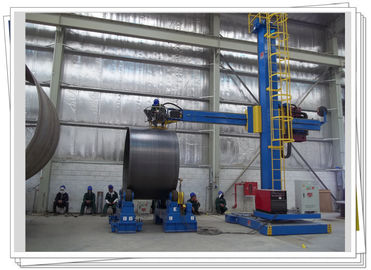 Wind Tower Linia produkcyjna kolumna Boom i Rotator Auto stacja spawalnicza