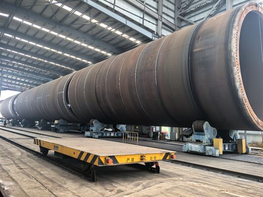 Ronniewell Samonastawne Rotatory Spawalnicze do średnicy 5-12m przy produkcji wież wiatrowych offshore