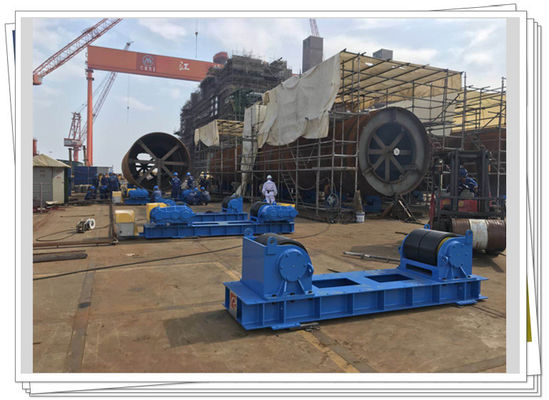 Petrochemiczny rotator kolumnowy 150T Spawanie, obracanie rolek