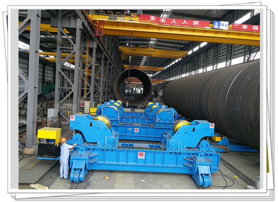 1200t Rosnąca linia do produkcji fundamentów spawalniczych Rotator Monopile